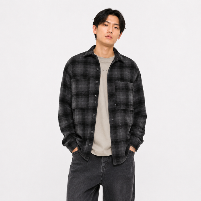 Camisa WHATUP Hombre I2360 Negro