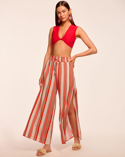 Reba Smocked Coverup Pant