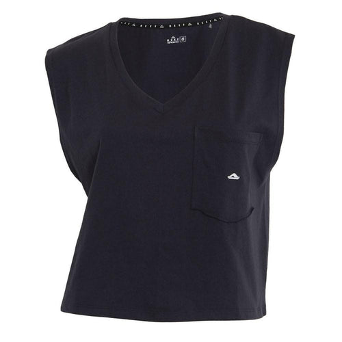 Crop Top Women Grey Tinny Logo