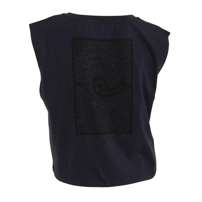 Crop Top Women Grey Tinny Logo