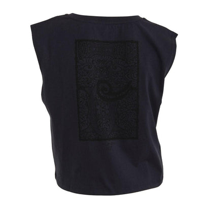 Crop Top Women Grey Tinny Logo