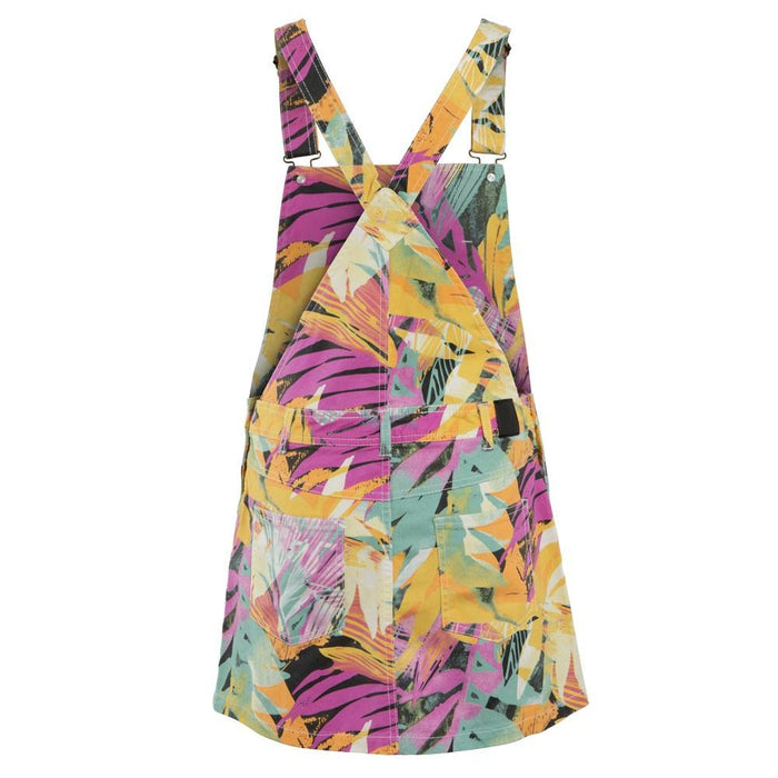Jardinera Girls Vestido Multicolor Leaves