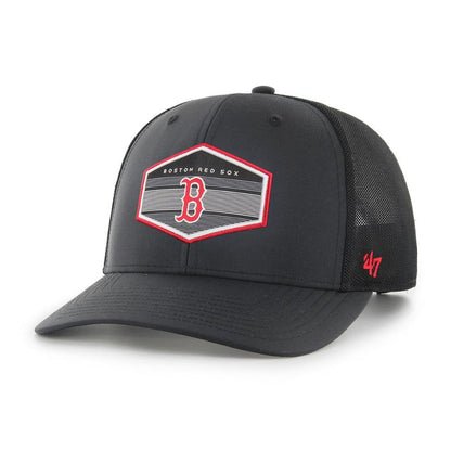 Jockey Boston Red Sox Burgess Black Trucker