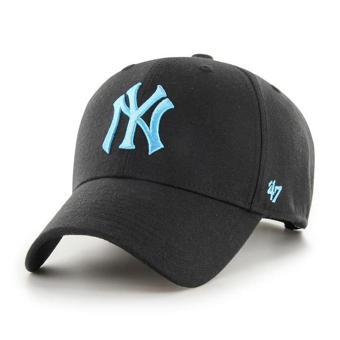 Jockey New York Yankees Black Light Blue Snapckback MVP