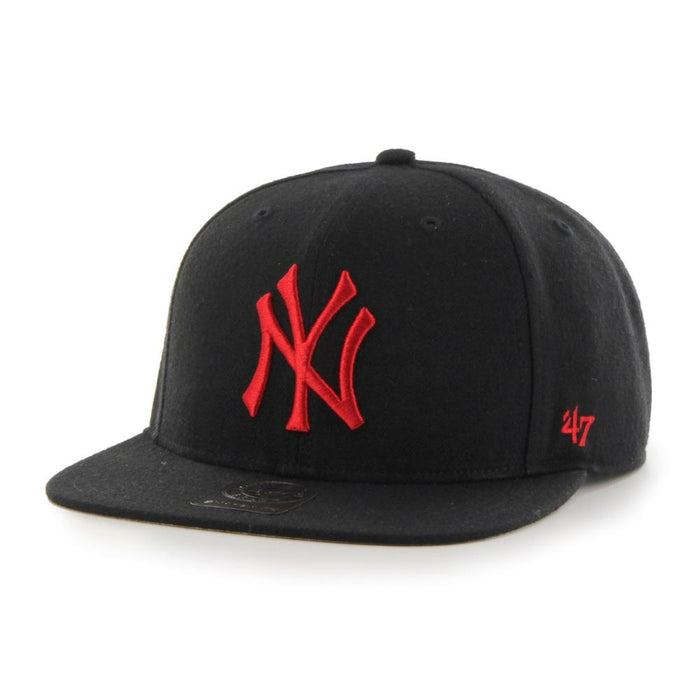 Jockey New York Yankees No Shot Black Red Captain