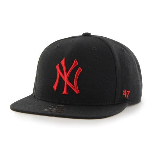 Jockey New York Yankees No Shot Black Red Captain