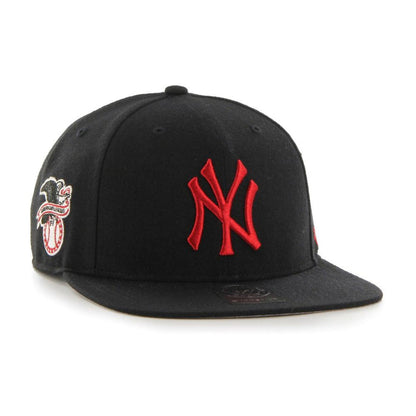 Jockey New York Yankees No Shot Black Red Captain