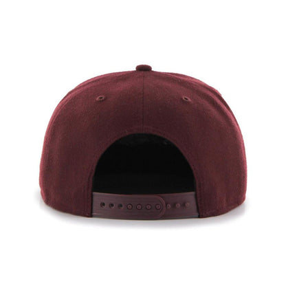 Jockey New York Yankees No Shot Dark Maroon Captain