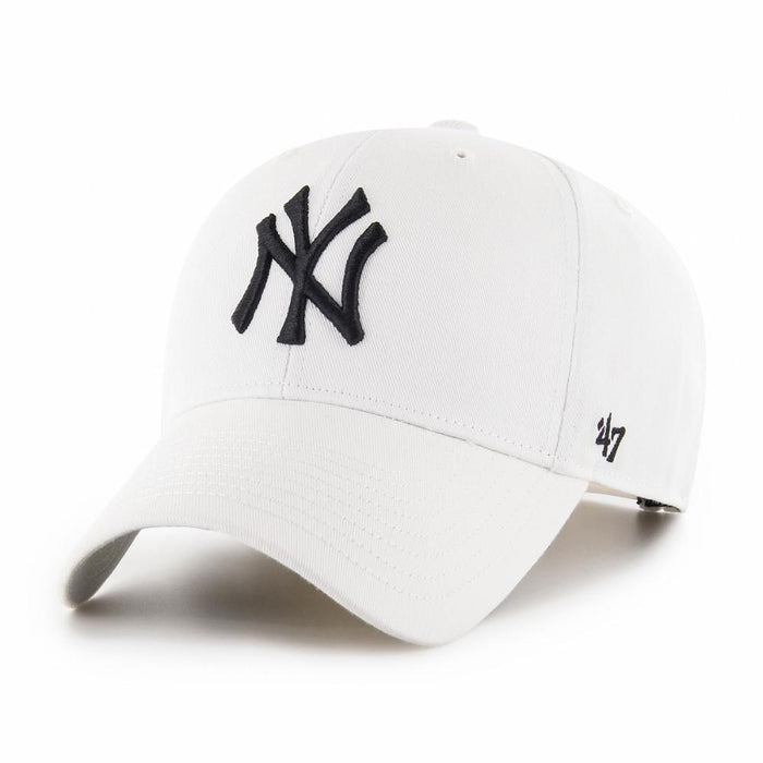 Jockey New York Yankees Raised White Navy