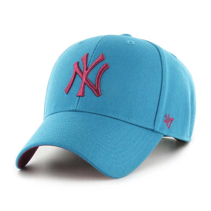 Jockey New York Yankees Shot Snapback Dark Teal Mvp