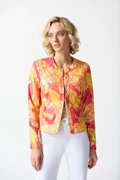 Joseph Ribkoff - Jacket - Pink/Multi