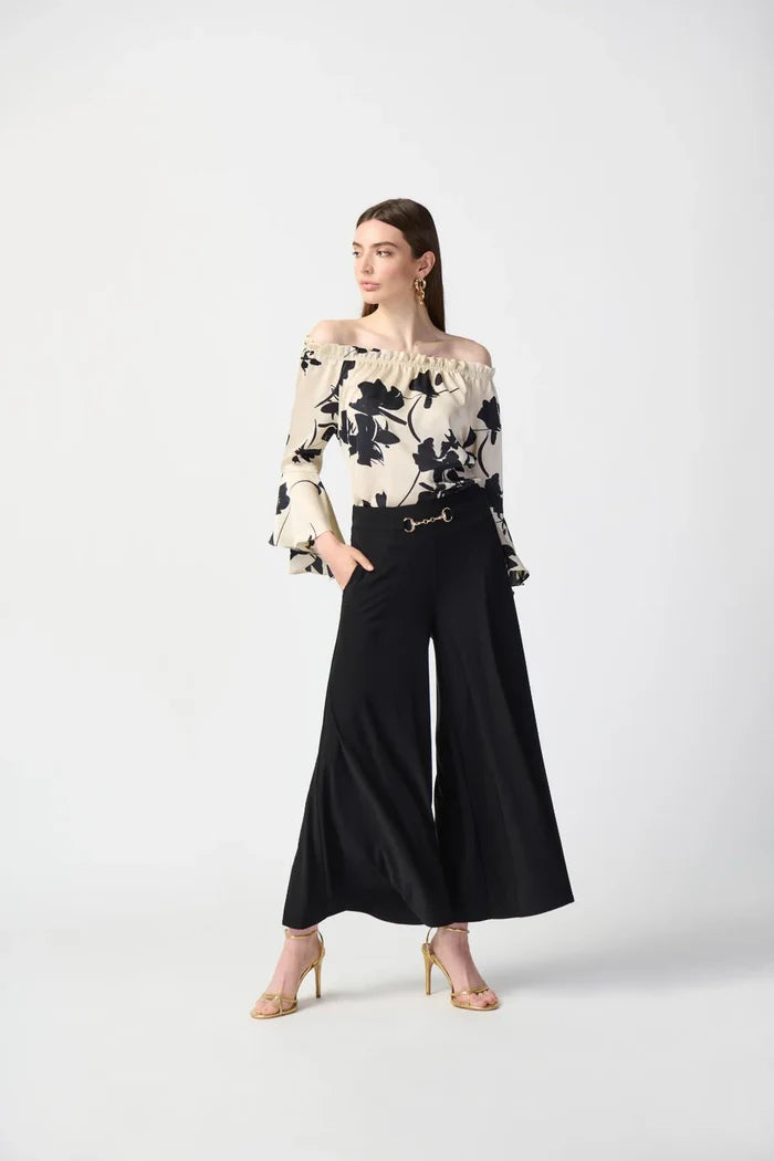 Joseph Ribkoff - Top - Beige/Black