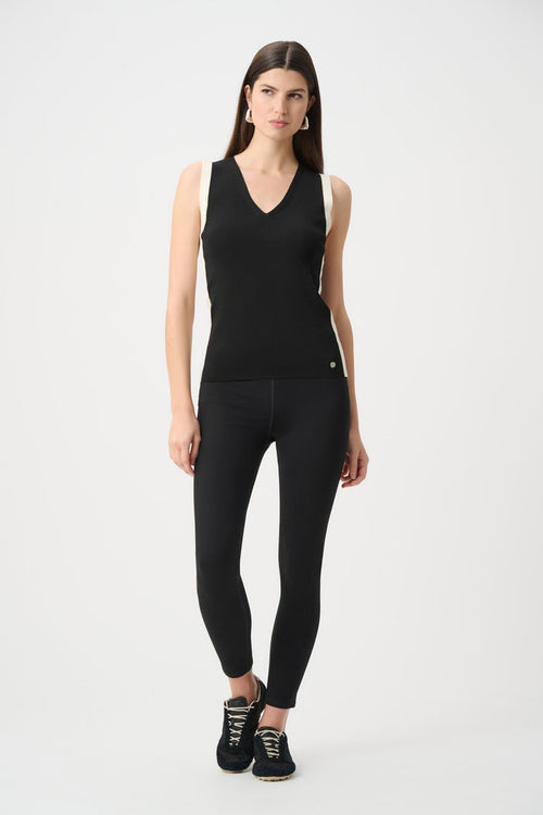Joseph Ribkoff Dry Viscose V-Neck Fitted Cami
