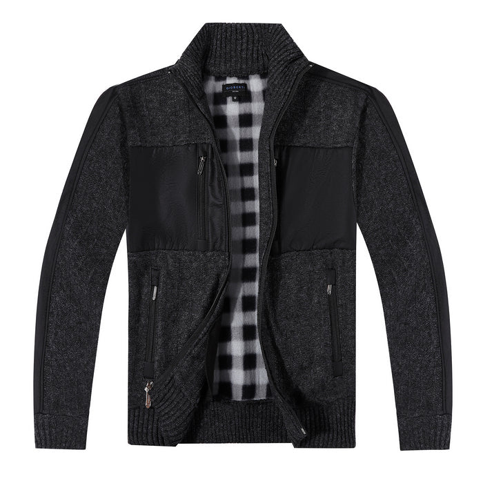 KIDS AND BOYS FULL ZIP CARDIGAN SWEATER