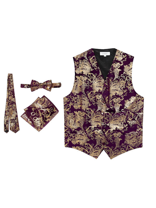 X-SMALL / PURPLE-GOLD