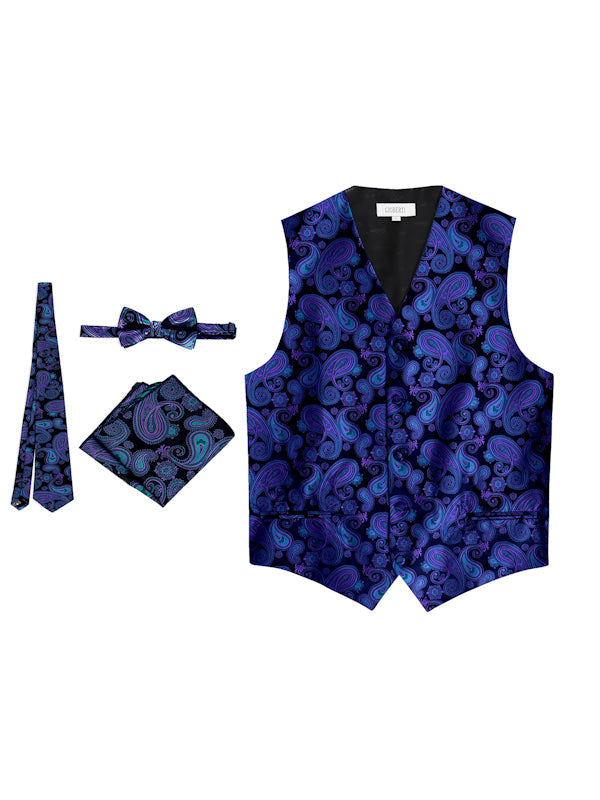 X-SMALL / PURPLE-GREEN