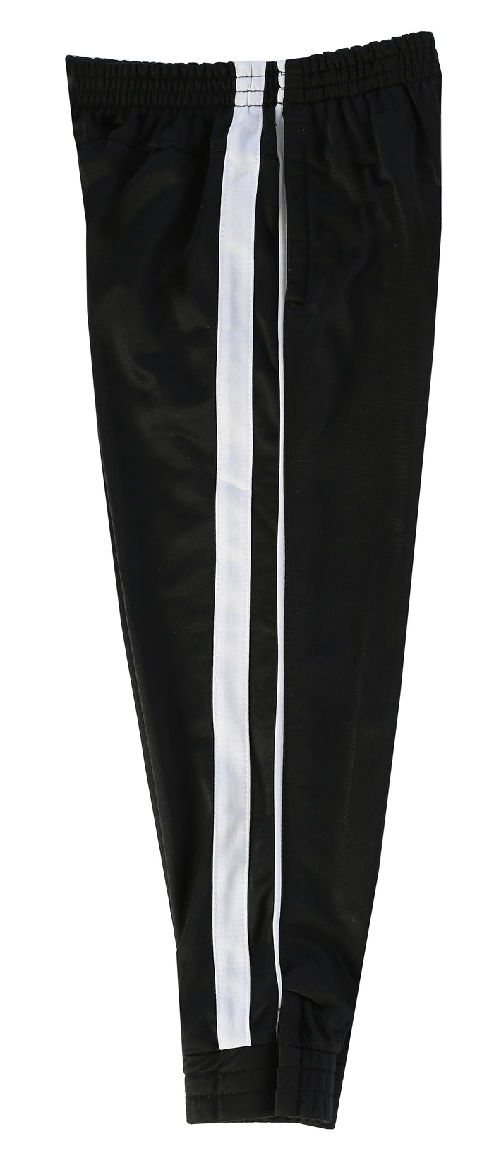 MEN'S ATHLETIC TRACK PANTS WITH RIBBED ZIPPER ANKLE CUFF