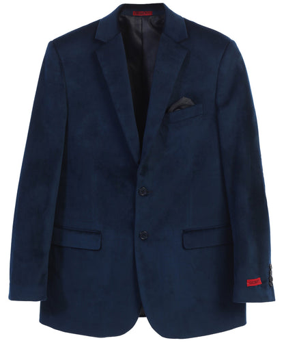 Men's Formal Ultra Soft Velvet Blazer Jacket