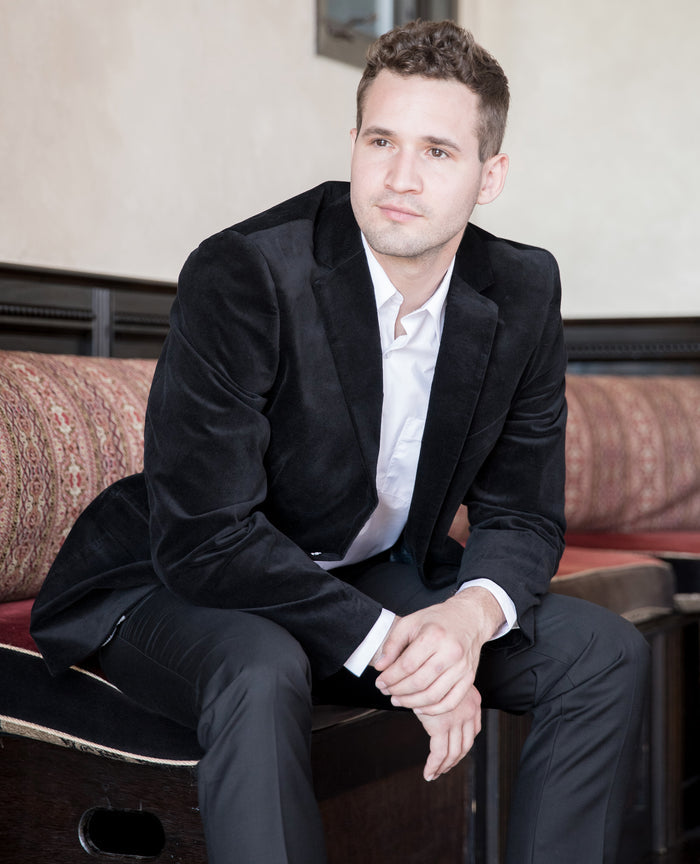 Men's Formal Velvet Blazer Jacket