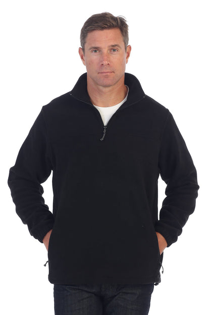 Men's Half Zip Polar Fleece Jacket