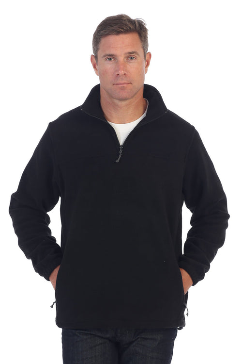 Men's Half Zip Polar Fleece Jacket