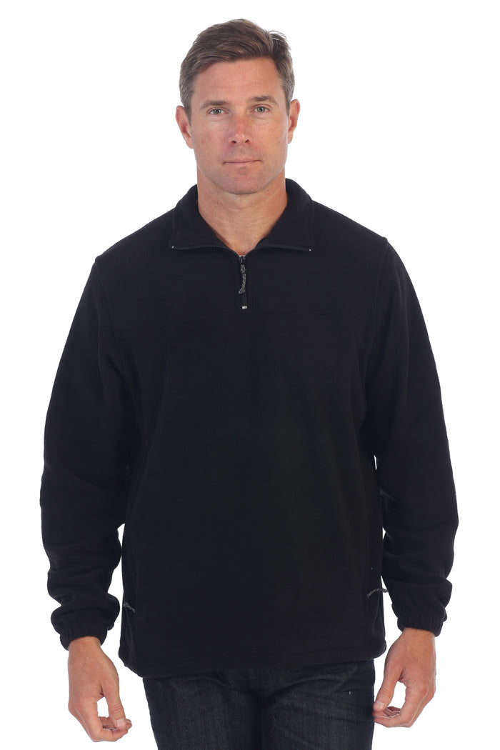 Men's Half Zip Polar Fleece Jacket