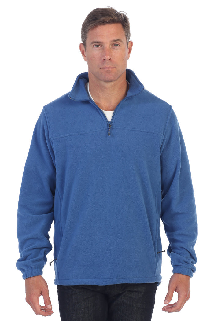 Men's Half Zip Polar Fleece Jacket