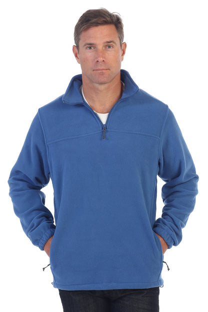 Men's Half Zip Polar Fleece Jacket