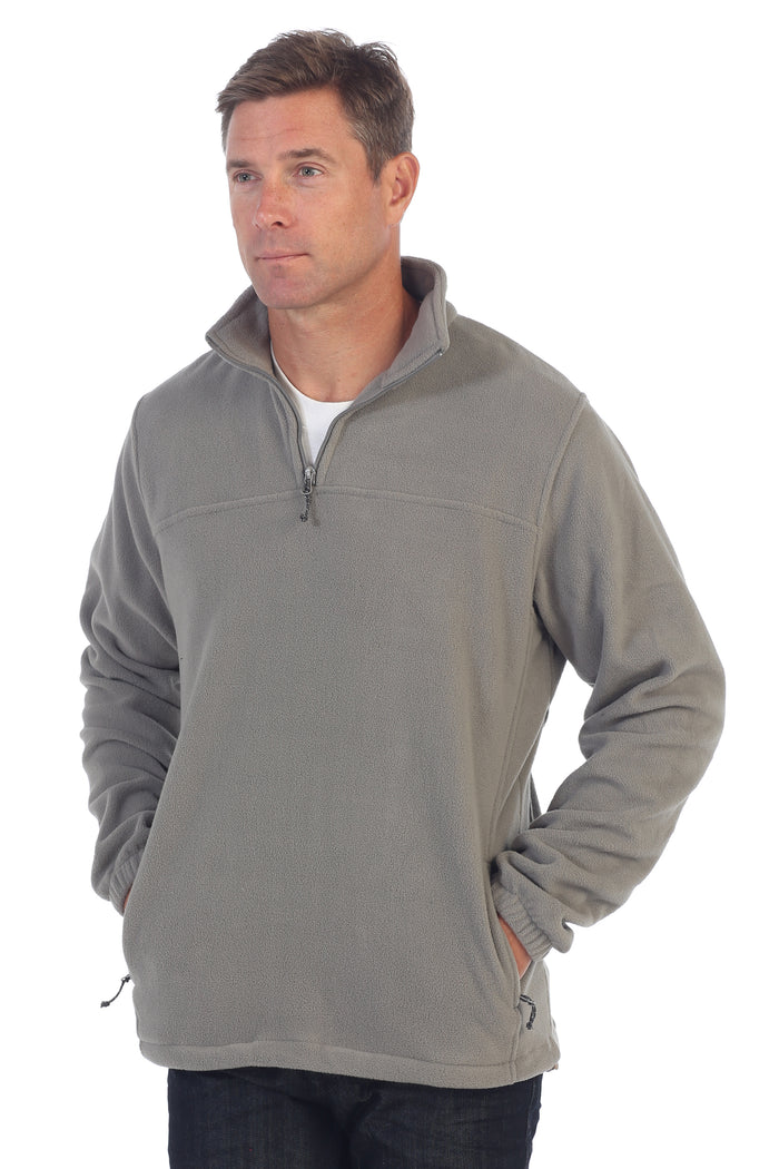 Men's Half Zip Polar Fleece Jacket