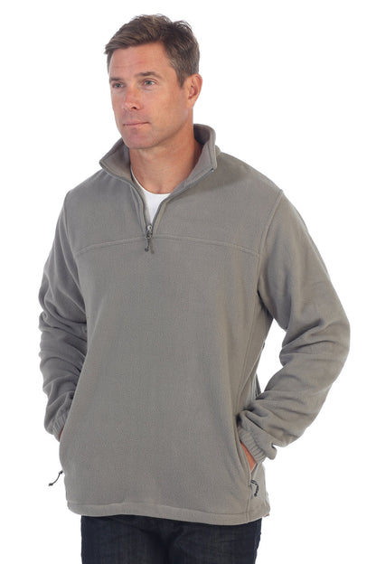 Men's Half Zip Polar Fleece Jacket