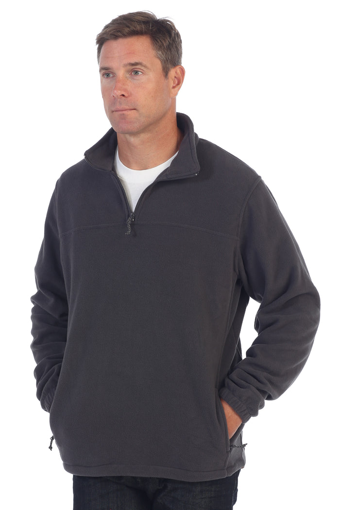 Men's Half Zip Polar Fleece Jacket