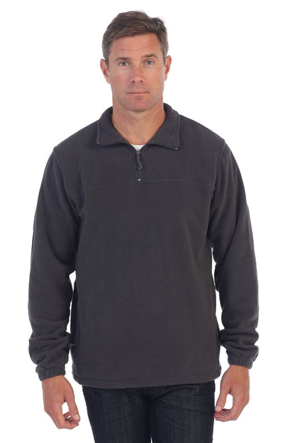 Men's Half Zip Polar Fleece Jacket