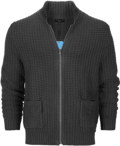 MEN'S MILANO RIB KNITTED SWEATER