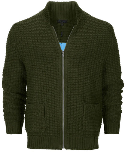 MEN'S MILANO RIB KNITTED SWEATER
