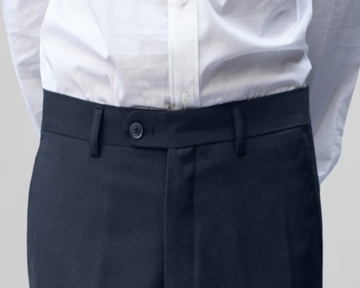 Men's Navy Notched Lapel Suit Slim Fit (3 PCS)