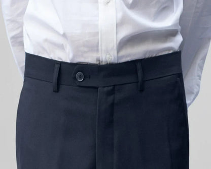 Men's Navy Notched Lapel Suit Slim Fit (3 PCS)