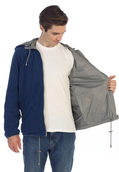 Small / Gray/Navy