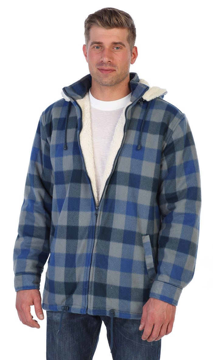 Small / Blue/Navy Checkered