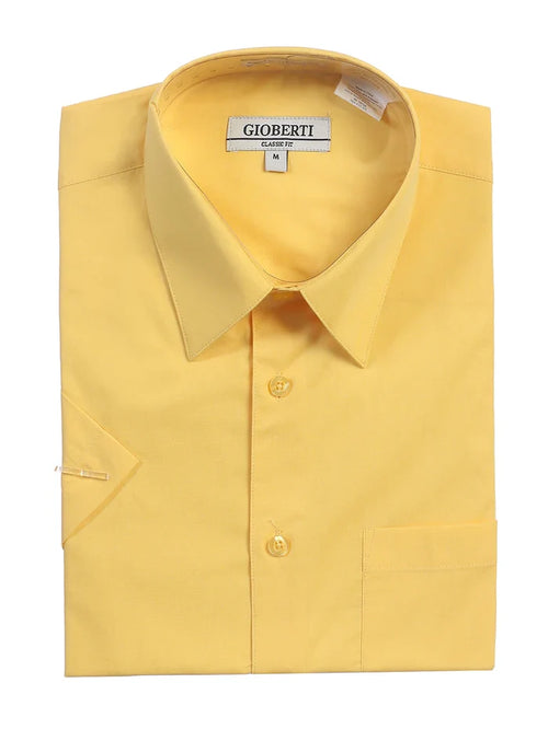 MEN'S SHORT SLEEVE DRESS SHIRT