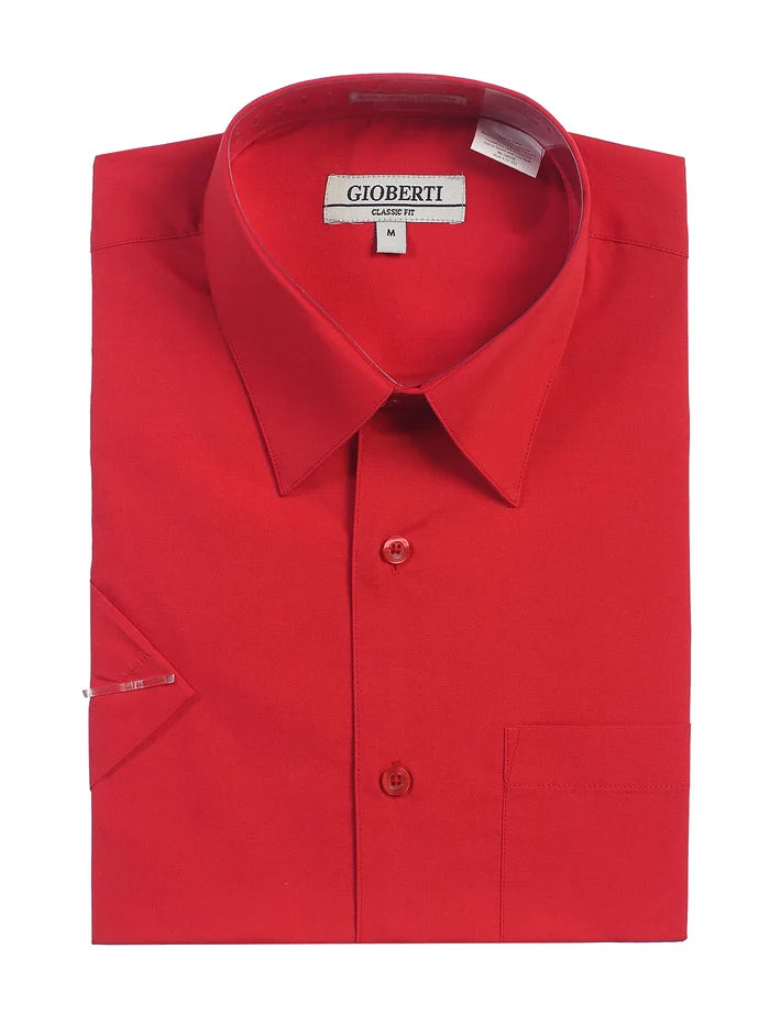 MEN'S SHORT SLEEVE DRESS SHIRT