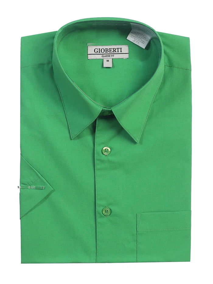 MEN'S SHORT SLEEVE DRESS SHIRT