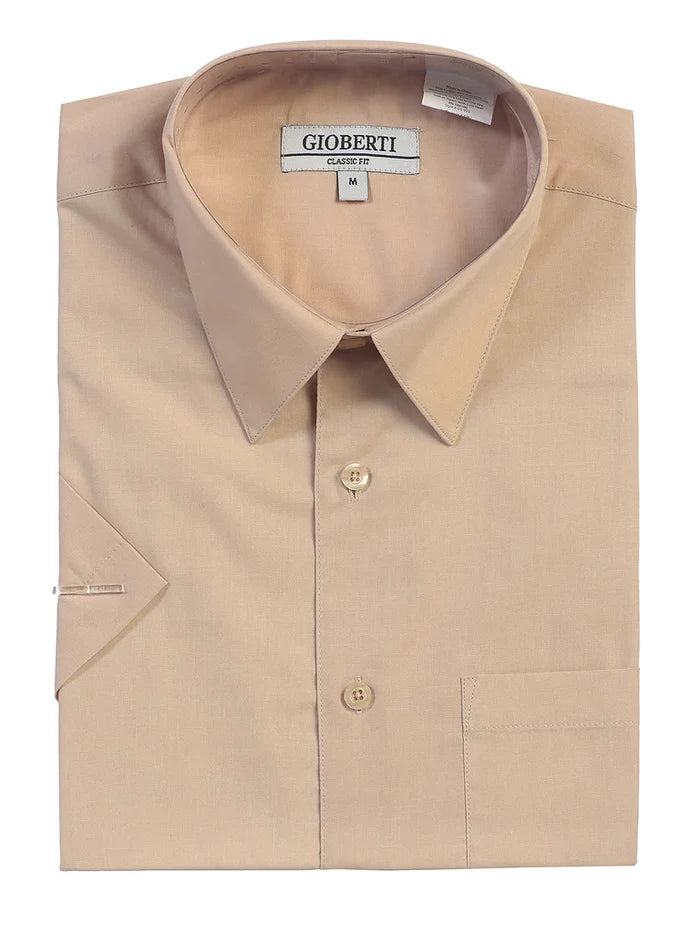 MEN'S SHORT SLEEVE DRESS SHIRT