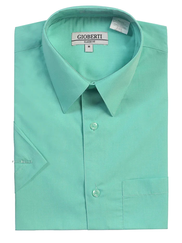 MEN'S SHORT SLEEVE DRESS SHIRT