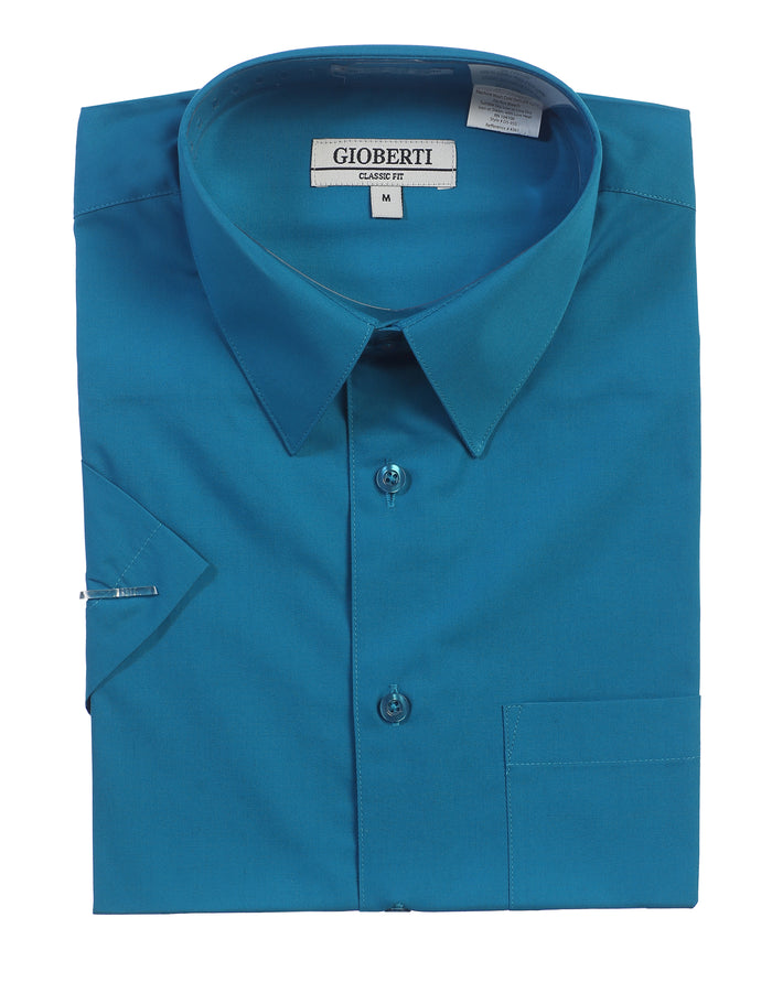 Small / Teal Green