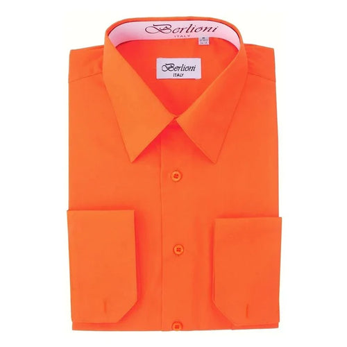 MEN'S SOLID FRENCH CONVERTIBLE SHIRT