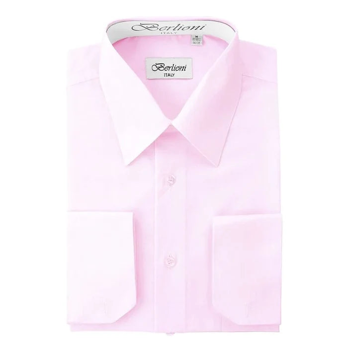 MEN'S SOLID FRENCH CONVERTIBLE SHIRT