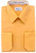 MEN'S SOLID FRENCH CONVERTIBLE SHIRT
