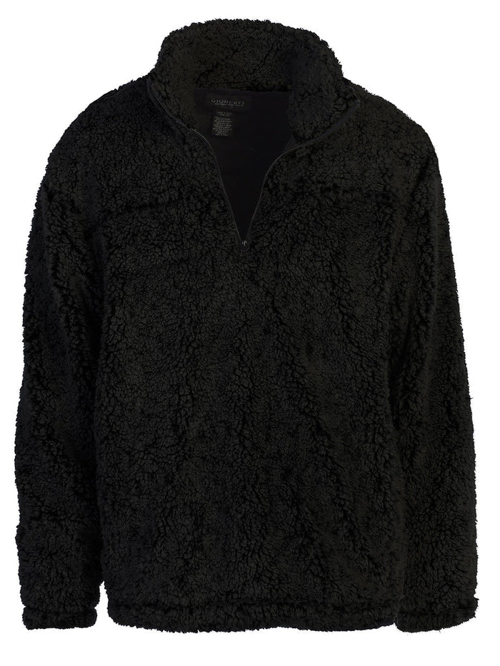 Men's Super Soft Sherpa Half Zip Pullover Sweater