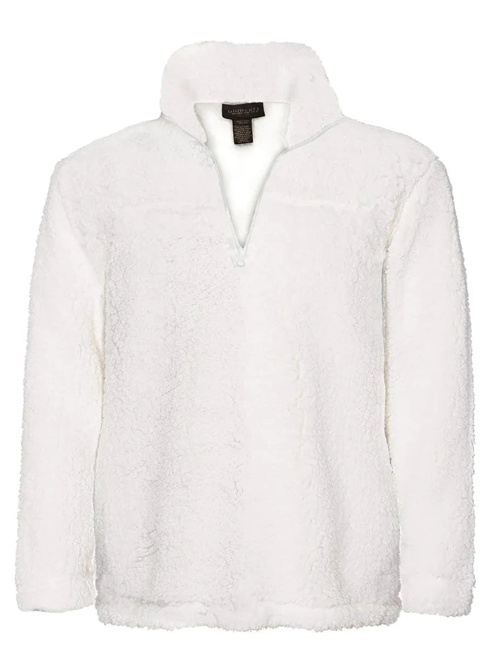 Men's Super Soft Sherpa Half Zip Pullover Sweater