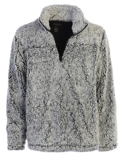 Men's Super Soft Sherpa Quarter Zip Pullover Sweater